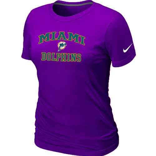 Nike Miami Dolphins Women's Legend Logo Dri-FIT NFL T-Shirt - Green